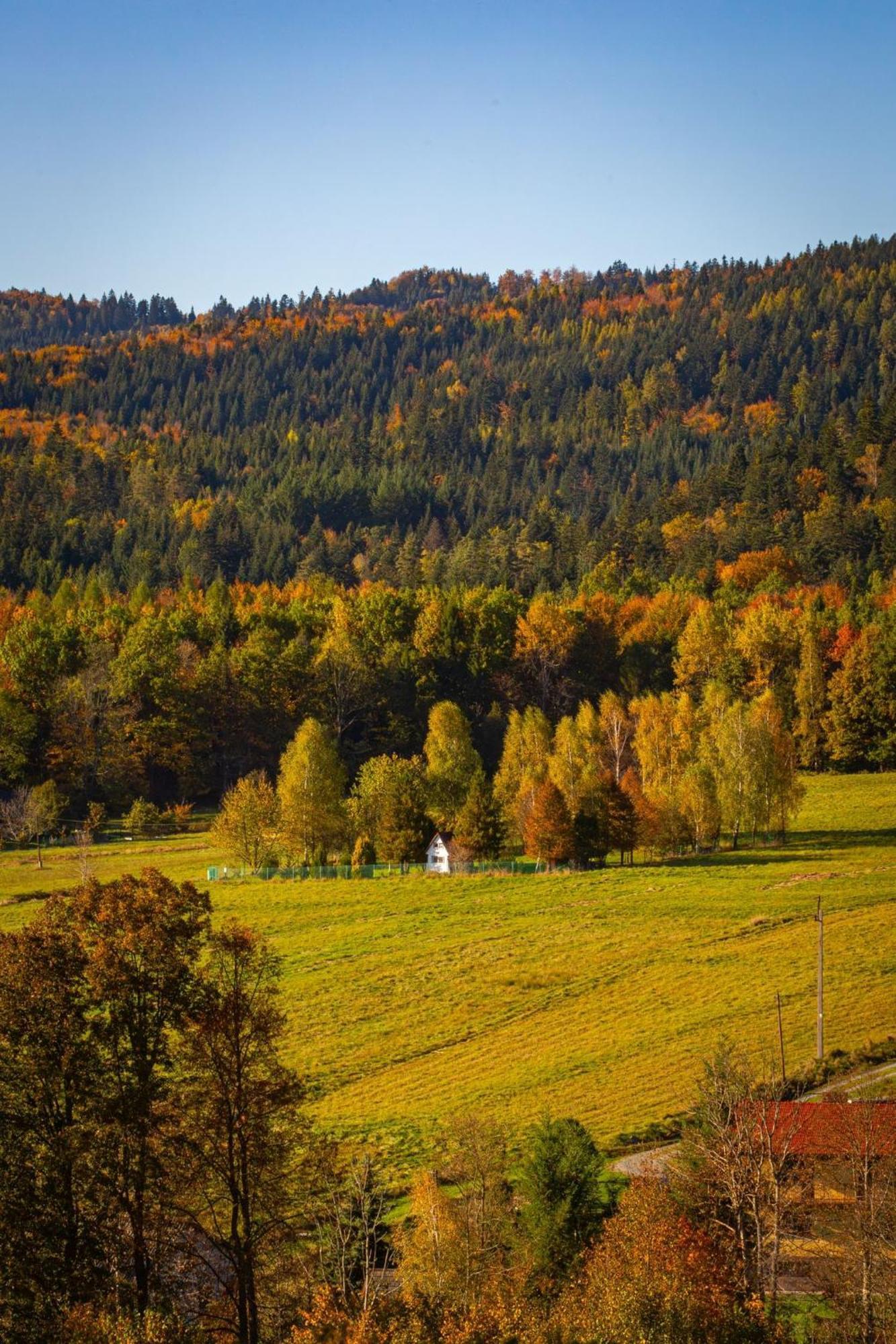 Chata Drewniana Stefanowka Slemien Buitenkant foto